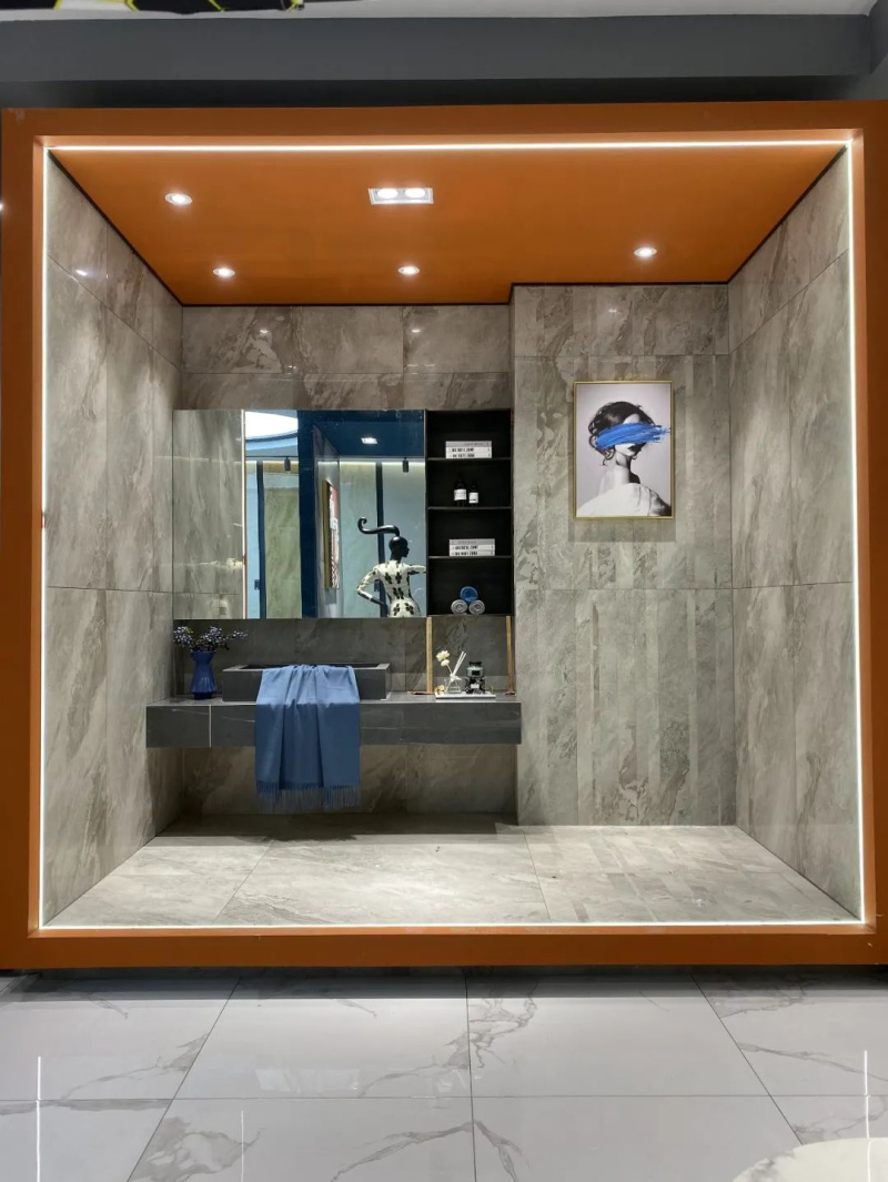 娄底冠珠瓷砖卫生间装修效果 娄底冠珠瓷砖卫生间装修效果